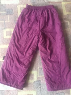 Теплые штанишки на байке