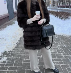 Шубка из песца
