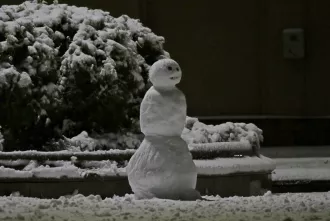 Снеговики в Бобруйске. Фоторепортаж BOBR.BY