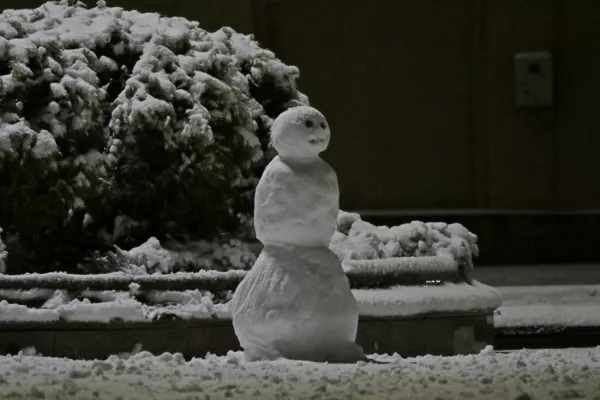 Снеговики в Бобруйске. Фоторепортаж BOBR.BY