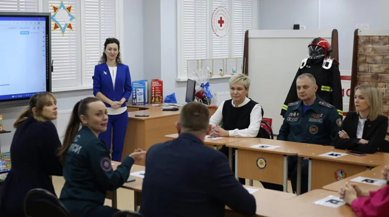 Учить как школьным предметам, так и полезным навыкам. Комнату безопасности открыли в СШ№35 Бобруйска