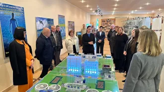 Зарплаты, охрана труда и помощь детям. В Бобруйске прошло выездное заседание профсоюза ЖКХ