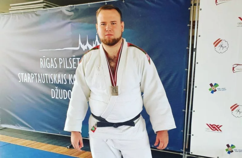 Бобруйский дзюдоист завоевал  «серебро» в Риге