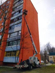 Автовышка 19 метров, поворотная люлька! Можно с рабочими