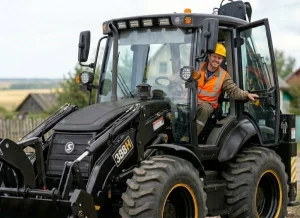 Аренда экскаватора погрузчика. С Машинистом и Доставкой