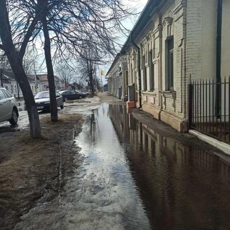 Найдена самая большая лужа в Бобруйске