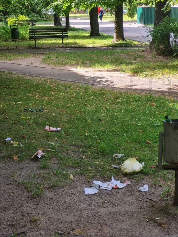 А когда-то Бобруйск был чистым городом.