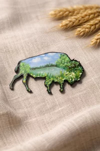 Магнит, ручная роспись