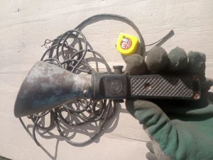 Переноска автомобильная 11, 4 метра под автолампу 12-24В, СССР