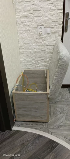 Банкетка, Пуфик открывающийся, с ящиком