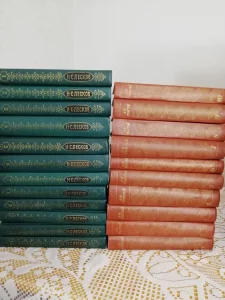 Книги, аккордеон, сумка