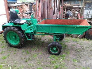 Самодельный трактор