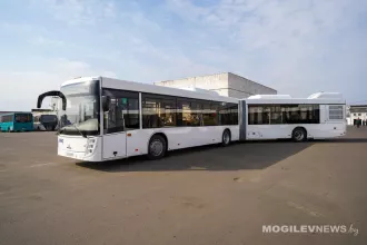 Семь 18-метровых автобусов получит Бобруйский автобусный парк