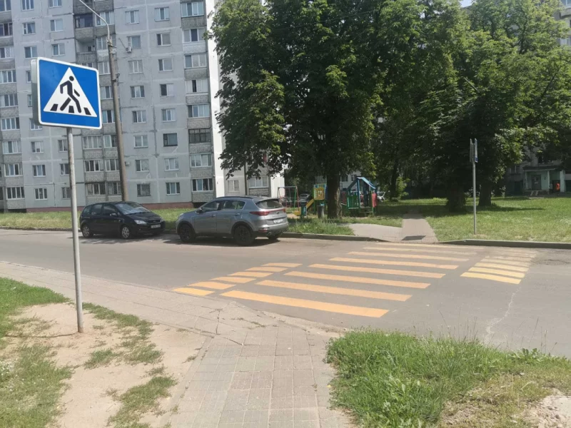 Внимание: новый пешеходный переход на Чонгарской