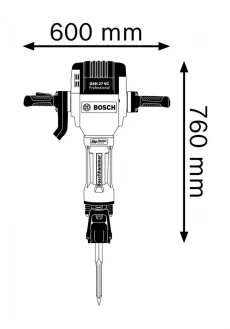 Бетоноломов Bosch, Makita