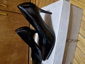 Туфли лодочки на каблуке, лаковые, 36 размер