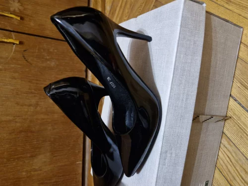 Туфли лодочки на каблуке, лаковые, 36 размер