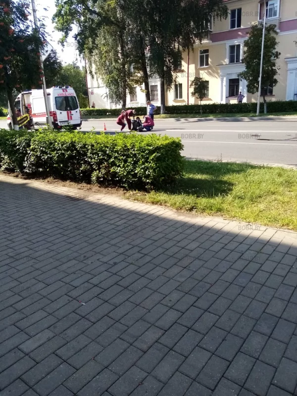 Авария на ул. Минской, угол Чонгарской