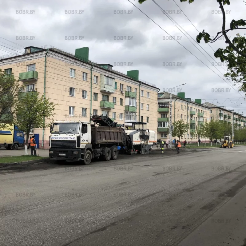 Начался ремонт Интернациональной
