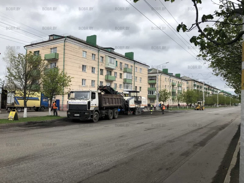 Начался ремонт Интернациональной