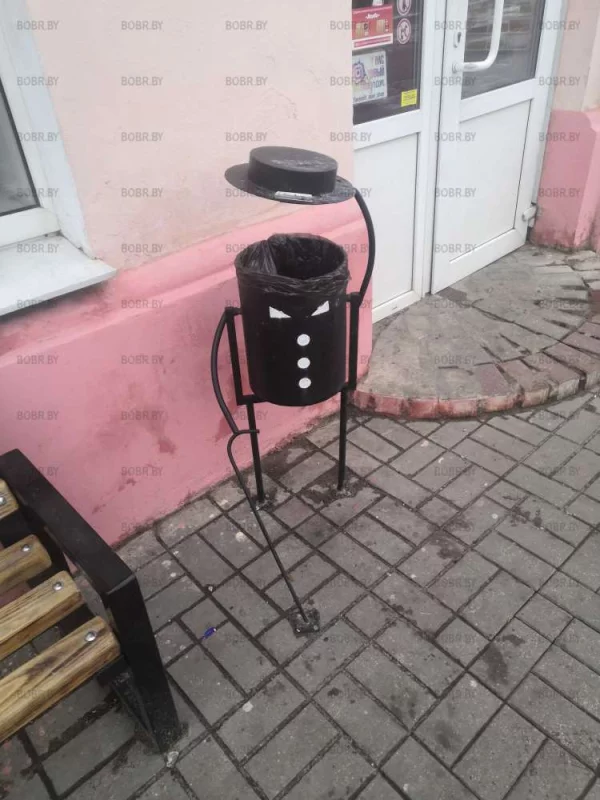 Оригинальная мусорка