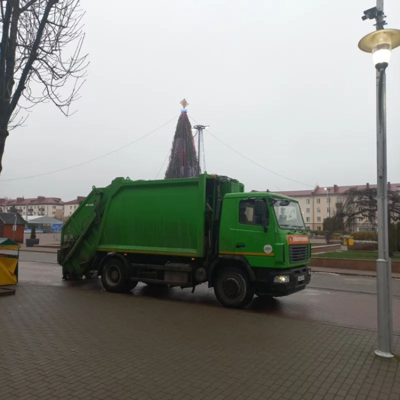 Дядя водитель увезите эту имитацию ёлки.