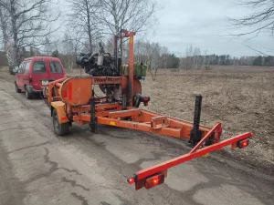 Мобильная пилорама услуги