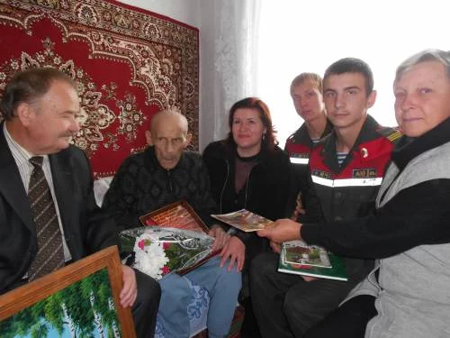 Ветеран перешагнул вековой рубеж