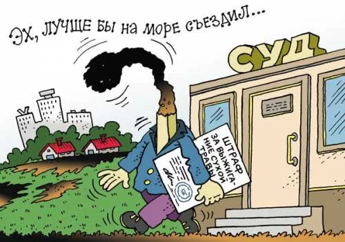 Выжигание сухой растительности – вредно и опасно