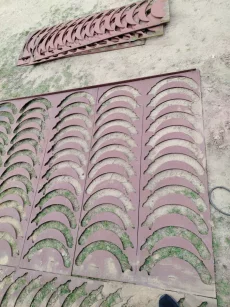 Забор из выштамповки