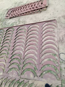 Забор из выштамповки