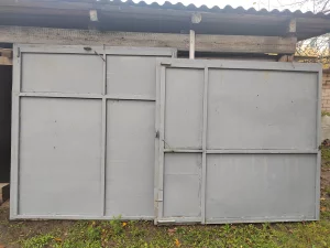 Ворота металлические б/у