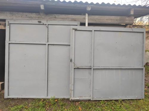 Ворота металлические б/у