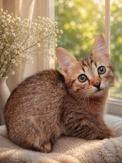 Котёнок девочка
