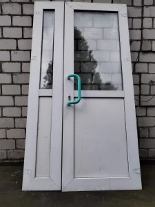 Дверь ПВХ б /у без коробки