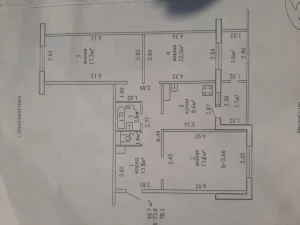 3-х комнатная квартира
