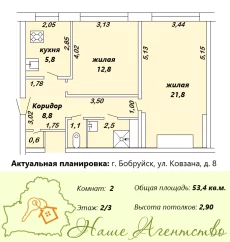 Двухкомнатной квартиры