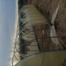 Теплица без поликарбоната