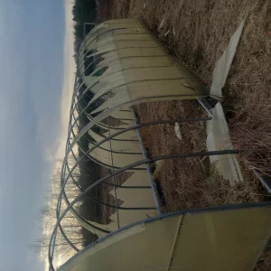 Теплица без поликарбоната