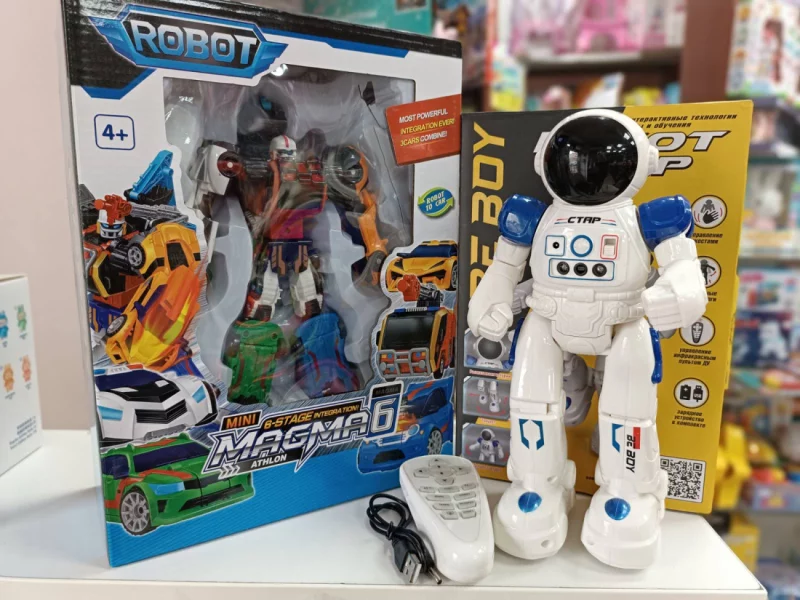 Новое поступление товара в магазине «Мир игрушек»