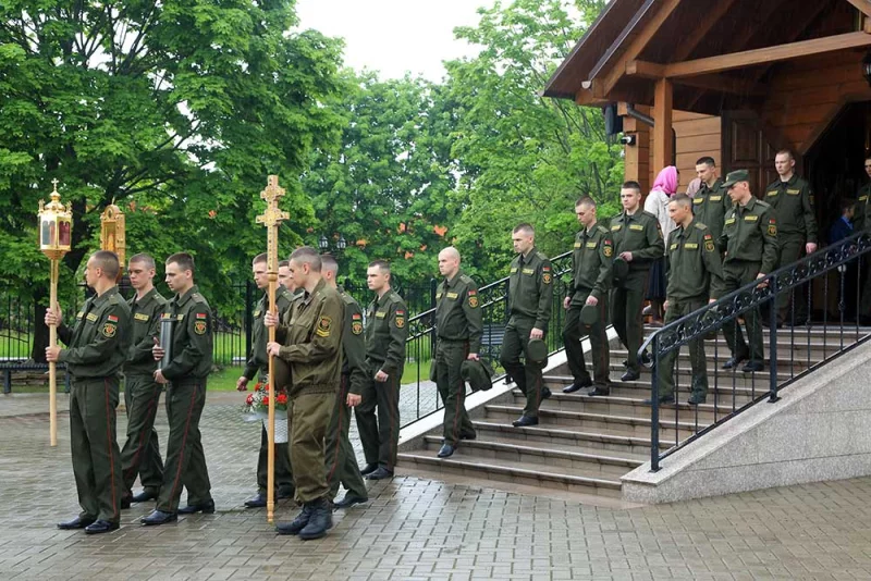 В Бобруйске завершился IV Всебелорусский крестный ход «Церковь и армия»