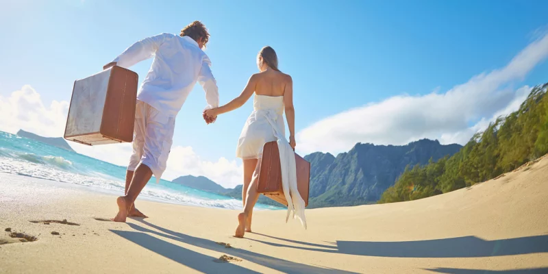 Свадебные путешествия и медовый месяц: уникальные и романтичные маршруты