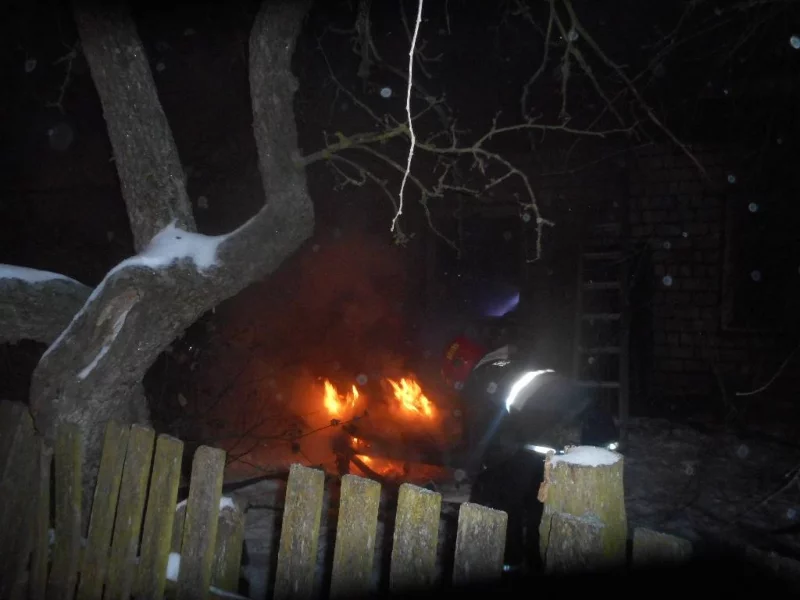 Пожар в Дойничево