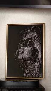 Картины стразами