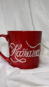 Кружечки подарочные инкрустированыые стразами