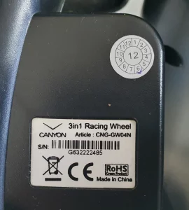 Руль Canyon CNG-GW04N с педальным узлом