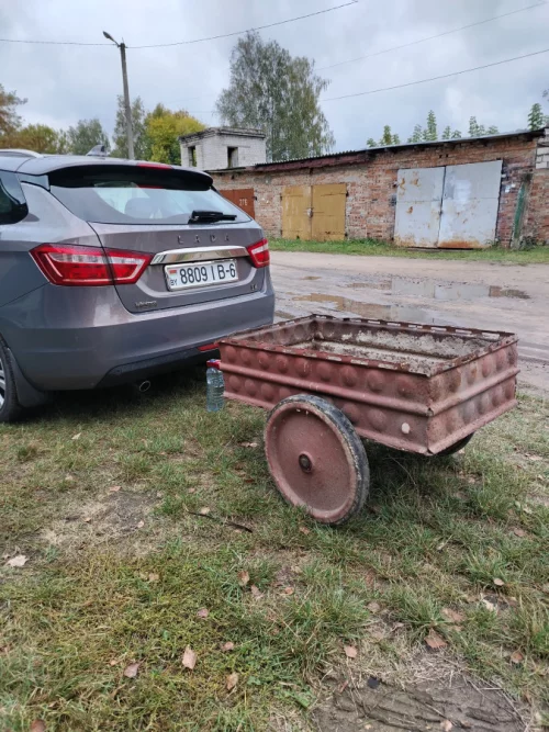 Прицеп самодельный, для мотоблока