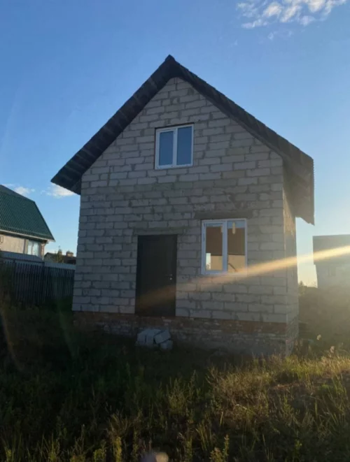Незавершенное строительство дома