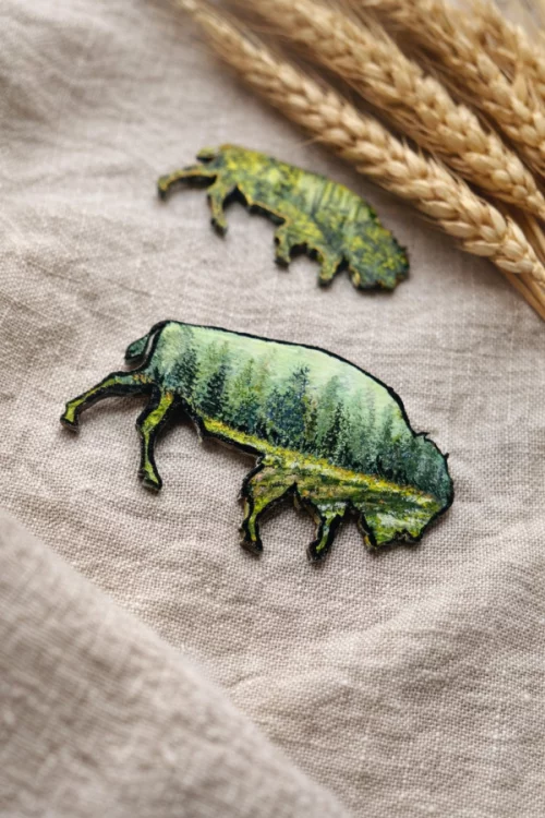 Магнит, ручная роспись