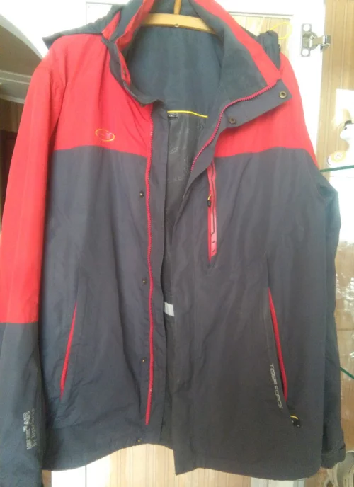 Ветровка  TIGER FORCE  со съёмным капюшоном